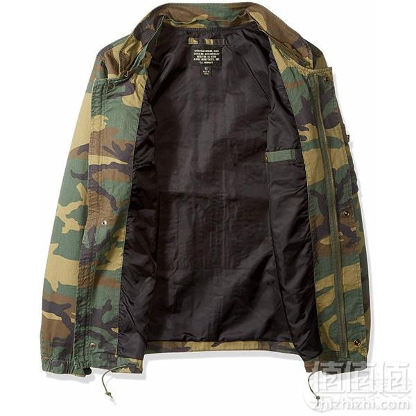 限XS码，Alpha Industries 阿尔法 Fortitude Americana 男士中长款战地夹克 Prime会员免费直邮含税到手546元