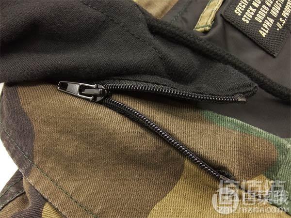限XS码，Alpha Industries 阿尔法 Fortitude Americana 男士中长款战地夹克 Prime会员免费直邮含税到手546元