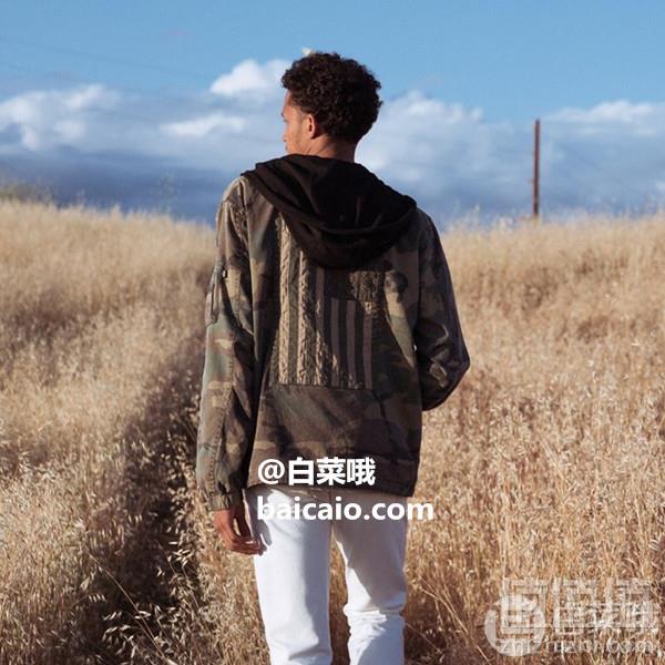 限XS码，Alpha Industries 阿尔法 Fortitude Americana 男士中长款战地夹克 Prime会员免费直邮含税到手546元