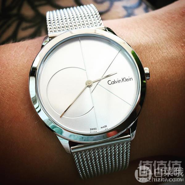 Calvin Klein 卡尔文·克莱恩 Minimal系列 K3M2212Z/K3M2112Z 中性石英手表719.05元包邮包税（多重优惠）