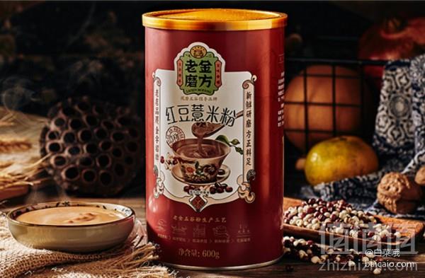 老金磨方 红豆薏米粉 600g ￥19.9包邮（￥39.9-20）