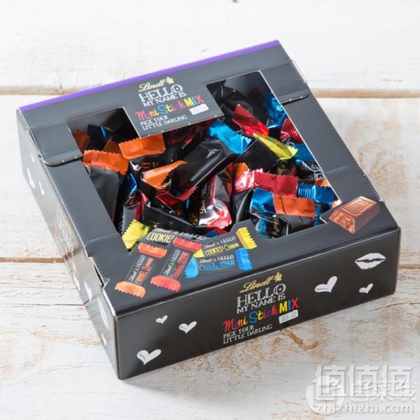 Lindt 瑞士莲 Hello系列 Mini迷你巧克力棒礼盒800g（含四种口味） Prime会员凑单免费直邮含税到手新低143.56元