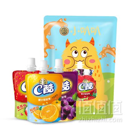 徐福记 C的酷 吸吸果冻720g*2袋（共12小包）16.9元包邮（需领券）