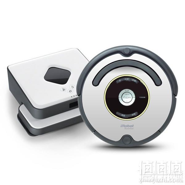 iRobot Roomba 651 智能扫地机器人+Braava 381 拖地机器人 咨询客服送配件礼包2499元包邮
