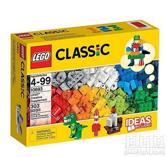 LEGO 乐高 Classic经典系列 经典创意补充装 10693*2件 238元包邮包税119元/件（需领券）