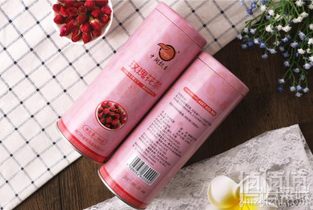 中闽飘香 玫瑰花茶罐装 60g*2罐12.8元包邮（需领券）