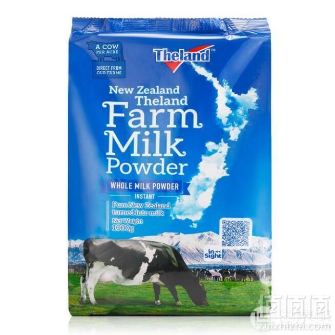 新西兰进口，Theland 纽仕兰 全脂调制乳粉1kg49.9元