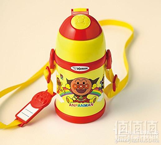 Zojirushi 象印 面包超人 ST-ZG45A-ER 不锈钢保冷儿童吸管水杯 450ml凑单低至160.3元/个（双重优惠）