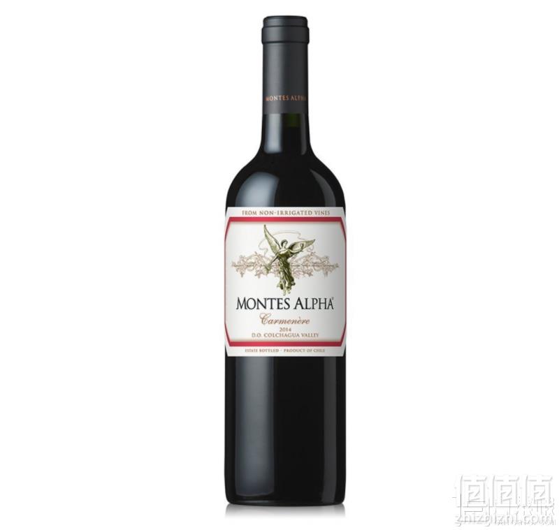 Montes 蒙特斯 ALPHA欧法 佳美娜红葡萄酒 750ml119.5元包邮（需领码）