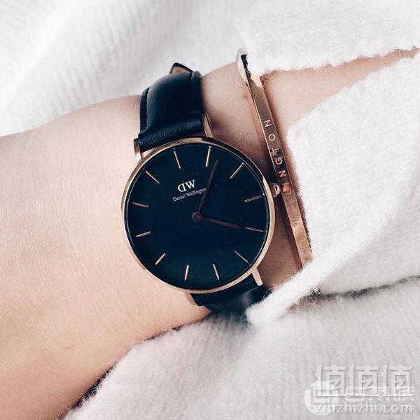 镇店之宝，Daniel Wellington 丹尼尔·惠灵顿 Classic Petite Bristol 女士时尚腕表DW00100166529元包邮包税（需用码）