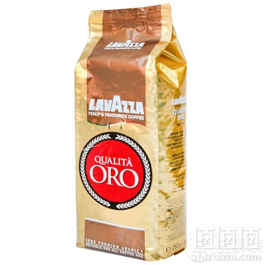 意大利进口，Lavazza 乐维萨 ORO欧罗金标咖啡豆 250g*3袋 ￥125包邮41.7元/袋