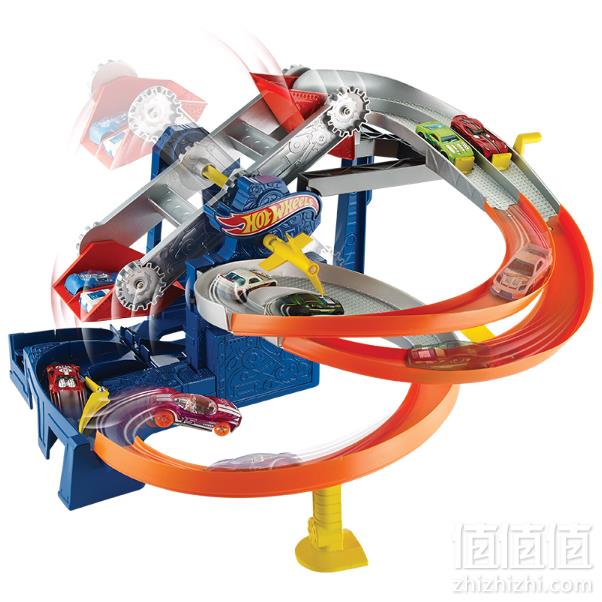 限地区，Hotwheels 风火轮 FDF28 立体旋转工厂139元包邮（需领券）