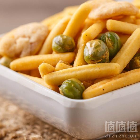 良品铺子 什锦脆脆面 100克*7袋 33.81元4.83元每袋（7件7折）