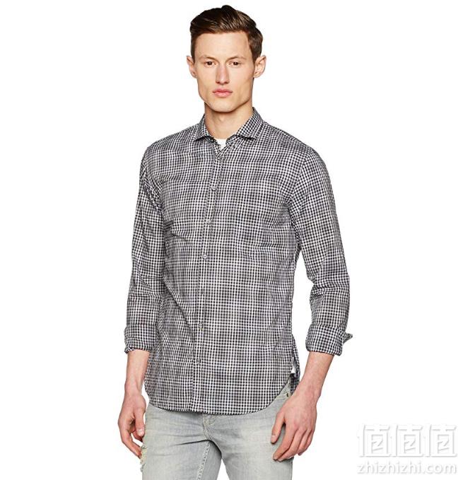 限S码，HUGO Hugo Boss 雨果·博斯 男式休闲衬衫 Prime会员免费直邮含税到手297.16元