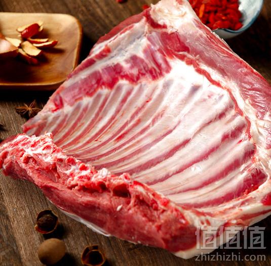 大牧汗 羔羊羊排1200g55元（凑单5折）