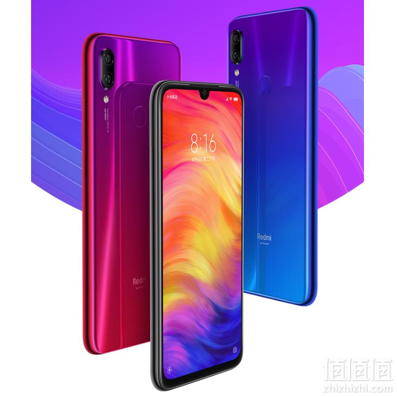 10点开始，MI 小米 红米Note 7 智能手机 亮黑色 3GB+64GB999元包邮