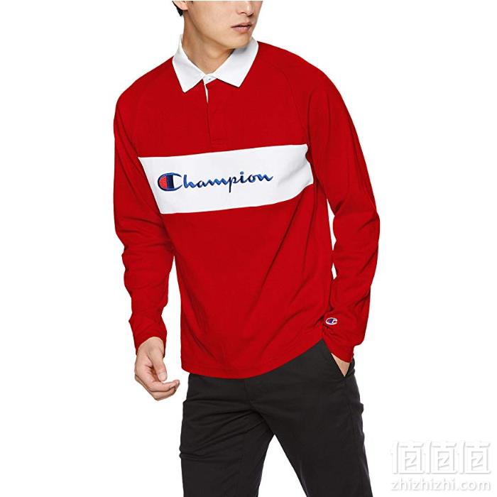 L码，日版 Champion 冠军牌 C3-NS405 男士长袖T恤 Prime会员免费直邮含税到手207.48元