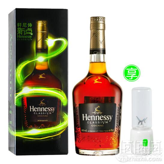 Hennessy 轩尼诗 新点干邑白兰地 特调混合礼盒装 700ml*2 ￥368.4包邮184元/件