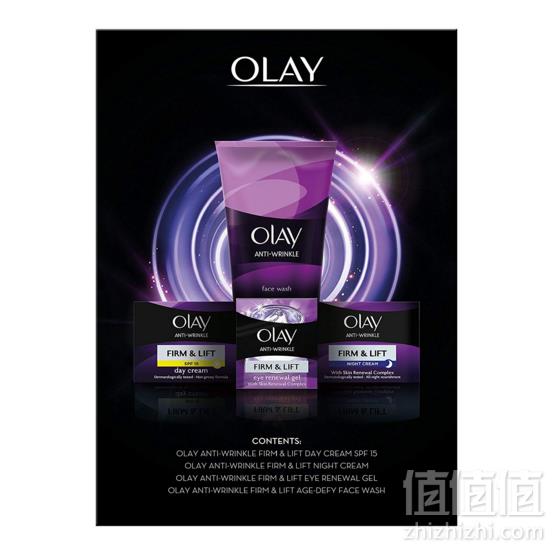 Olay 玉兰油 firm＆Lift 抗皱礼品套装 Prime会员凑单免费直邮含税到手新低176.95元