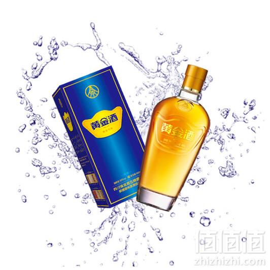 送礼送健康，五粮液 黄金酒 39度黄金万福酒 480ml*2瓶 送礼品袋 118元包邮59元/瓶（下单立减）