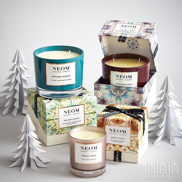 英国皇室御用香氛，Neom 珍贵时刻圣诞香氛蜡烛 三芯 420g £29.25凑单直邮到手258元