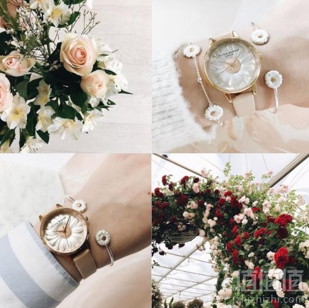 Olivia Burton 女士3D雏菊时尚腕表 5折 新低£85免费直邮到手750元