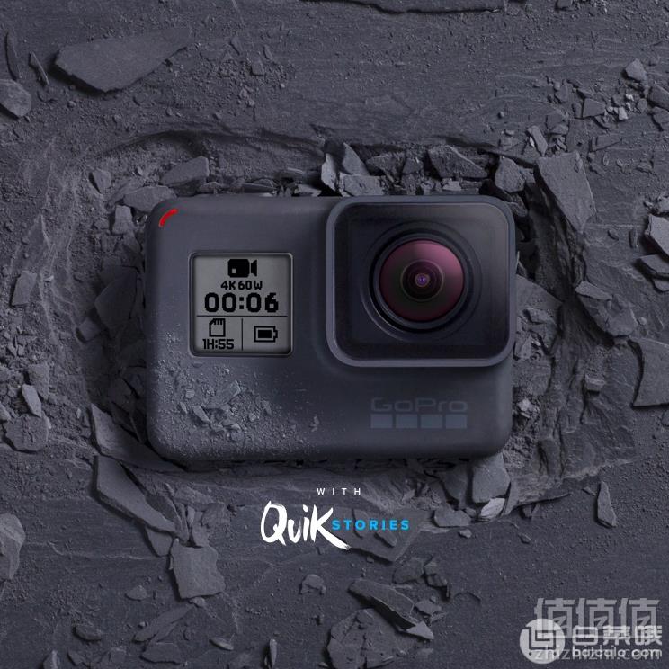 GoPro HERO 6 Black 运动摄像机新低2298元包邮