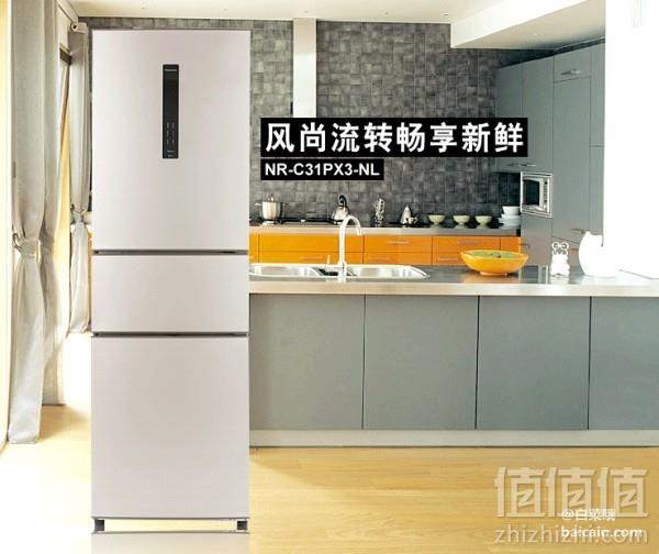 Panasonic 松下 313升风冷无霜变频三门冰箱 新低￥3890包邮（￥4490-600）