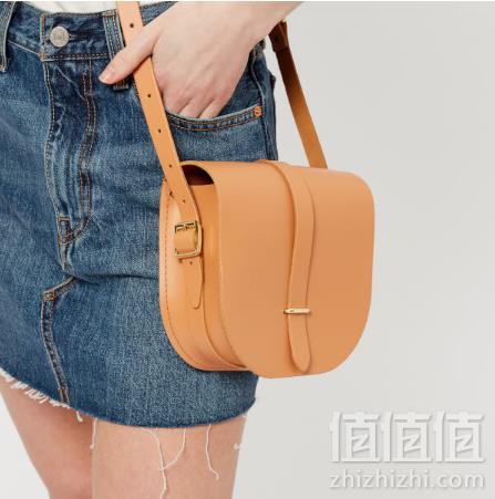 The Cambridge Satchel多款降至5折+额外9折，女士真皮鞍形包 新低£43.2（需用码）免费直邮到手378元