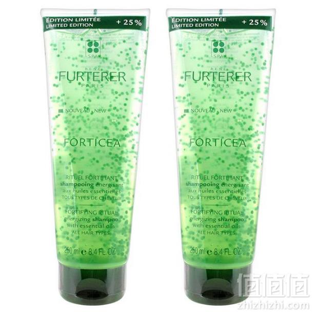 限黑卡会员，RENE FURTERER 馥绿德雅 复合精油强健洗发露 250ml*2支装 *2件 259.2元包邮包税合129.6元/件包邮（需领券）