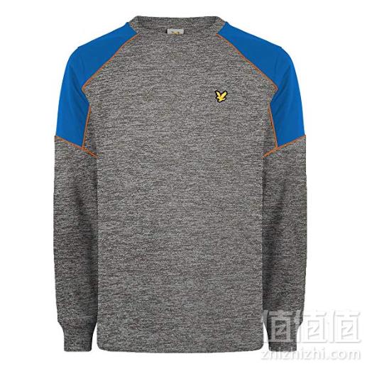 限尺码，英国皇室御用品牌 LYLE & SCOTT 苏格兰金鹰 男士休闲套头卫衣 Prime会员凑单免费直邮含税到手209元