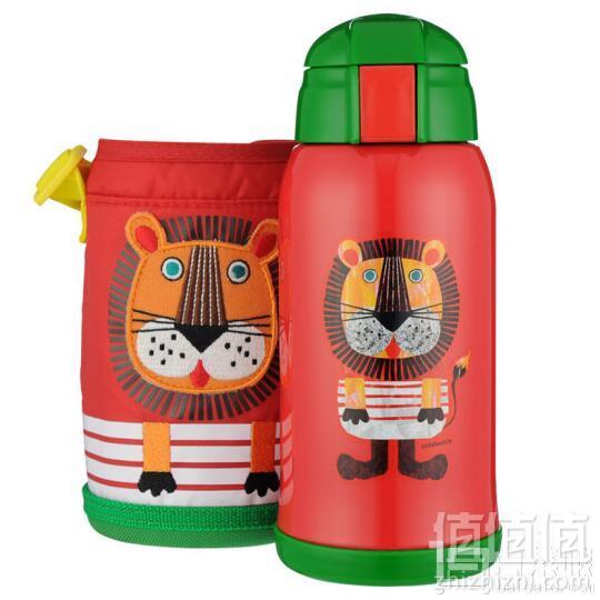<span>白菜！</span>Tiger 虎牌 MML-C06C-EL 小狮子 儿童型不锈钢真空保温杯 630ML*2个 363元包邮新低181.5元/个（双重优惠）