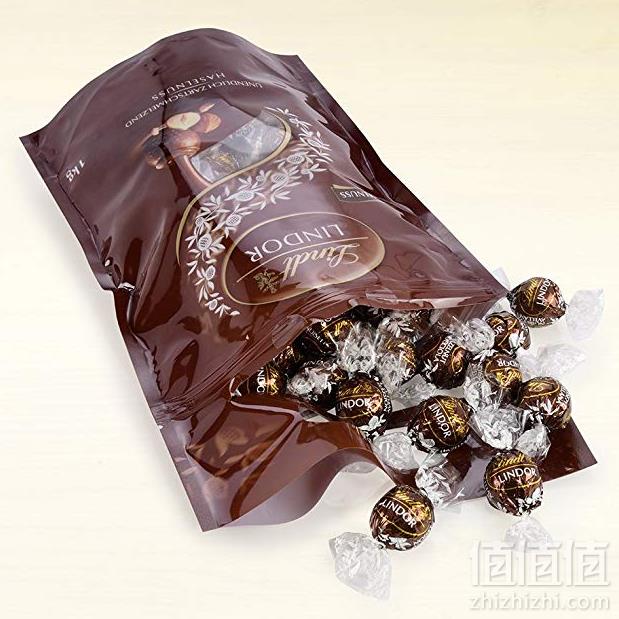 Lindt 瑞士莲 Lindor系列 榛子夹心巧克力球80颗（共1000g） Prime会员凑单免费直邮含税到手141.76元 另有多口味可选