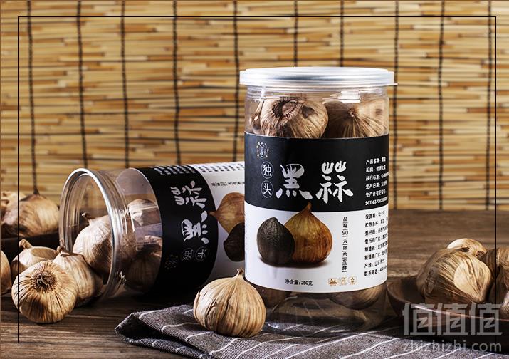 九秋居 独头发酵大蒜头黑蒜250g新低7.9元包邮（需领券）
