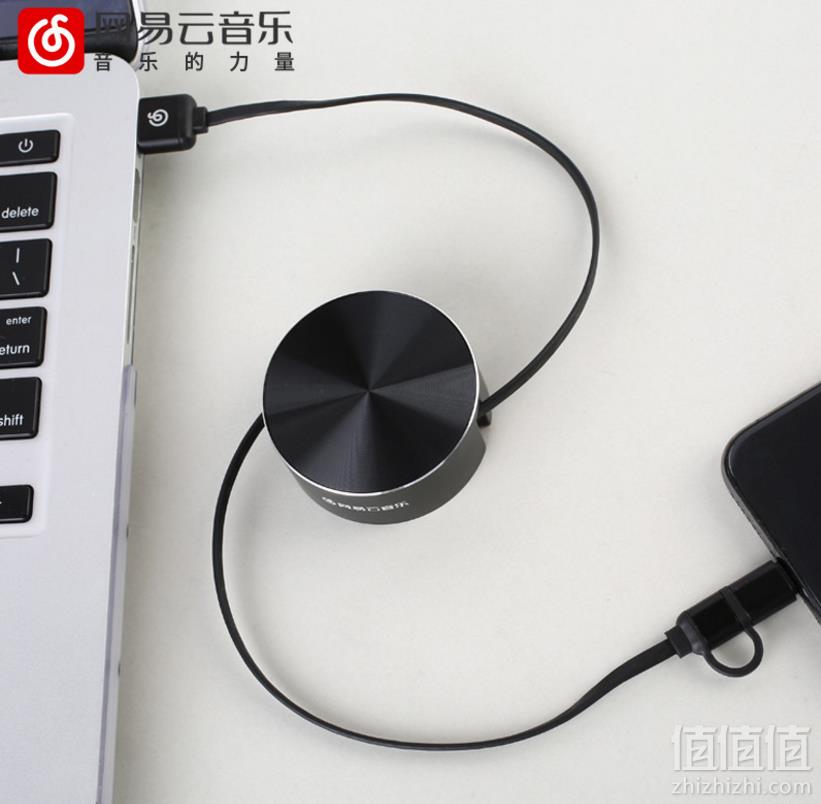 网易 music-code二合一接口数据线 1m新低29元包邮（需领券）