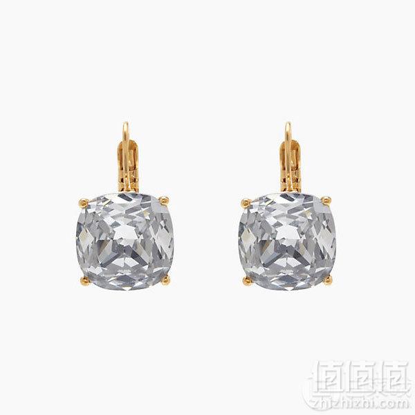 Kate Spade 凯特丝蓓 Square方形水晶耳钉 2色159元包邮包税