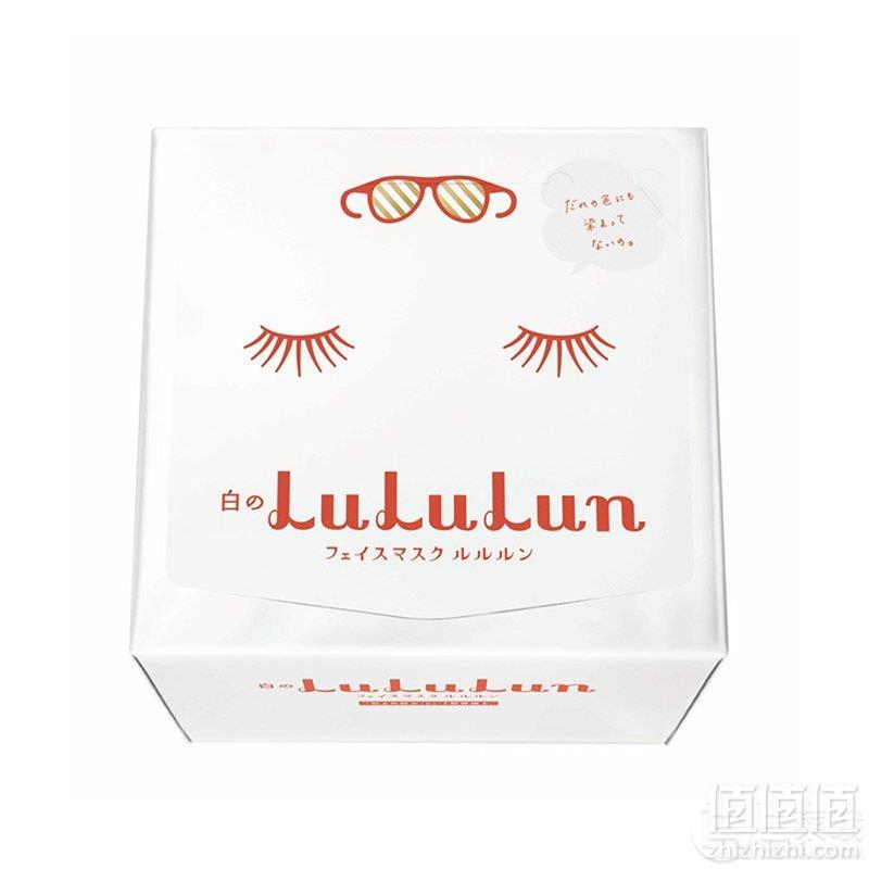 LuLuLun 清爽透亮白面膜 32片装*2件 110.1元含税包邮55.05元/件（双重优惠）