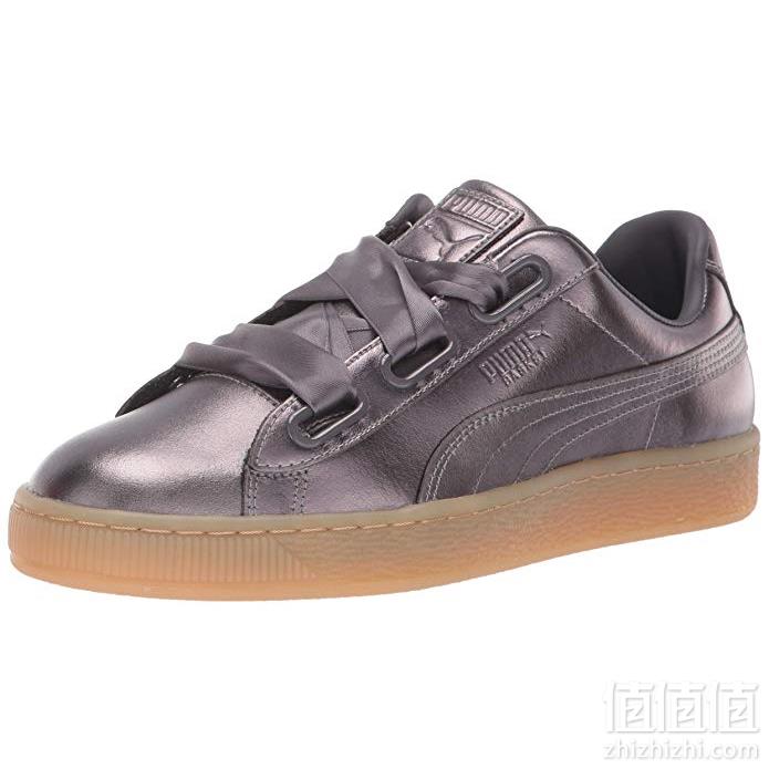 限US6.5码，PUMA 彪马 Basket Heart Patent 蝴蝶结板鞋 Prime会员免费直邮到手255.1元