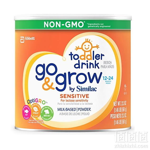 镇店之宝，Similac 雅培 Go & Grow 心美力 非转基因敏感型婴儿配方奶粉 661g*6罐 Prime会员免费直邮含税到手新低705元