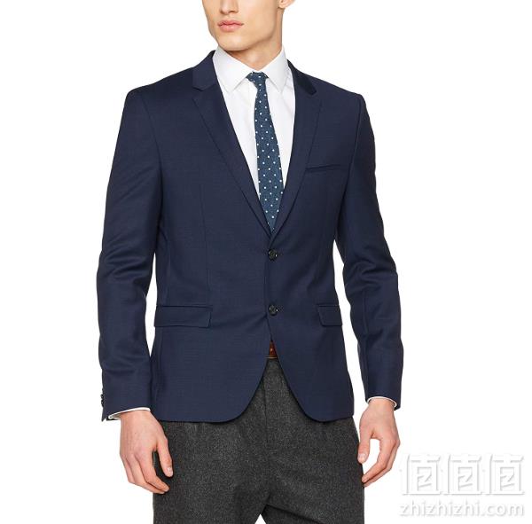 限XL码，HUGO Hugo Boss 雨果·博斯 Arti 男士修身纯初剪羊毛西装 Prime会员免费直邮含税到手新低734元