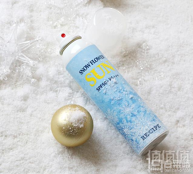 RE:CIPE 新款雪花防晒喷雾 120ml*3瓶 ¥100.09含税包邮33.36元/瓶（双重优惠）