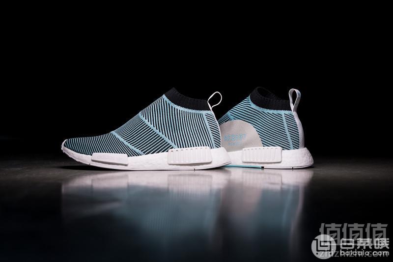 国内￥1259，adidas Originals × Parley 阿迪达斯 海洋联名款 NMD CS1 男士运动休闲鞋*2件 2.48到手折合新低420元/件（第二件半价）