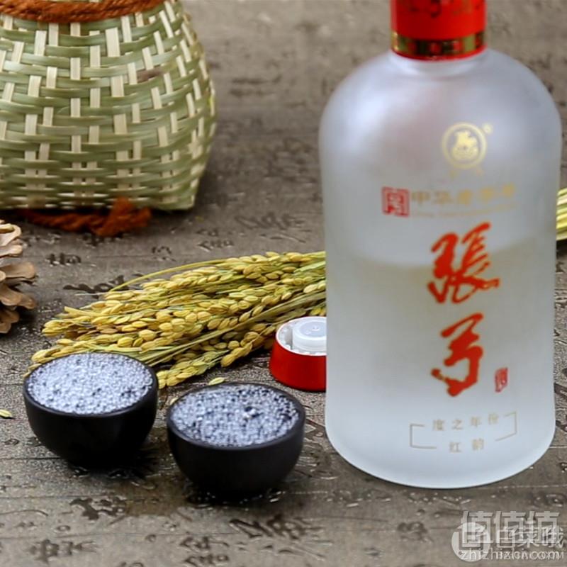 降￥40！中华老字号，张弓 度之年份红韵52度浓香型白酒500ml*6瓶 整箱装新低99包邮（需领券）