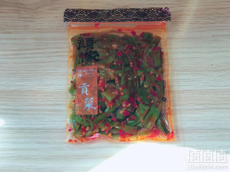 嘣脆嘀！湖南特产 嗳也 贡菜脆椒 428克14.8元包邮（需领券）有晒单