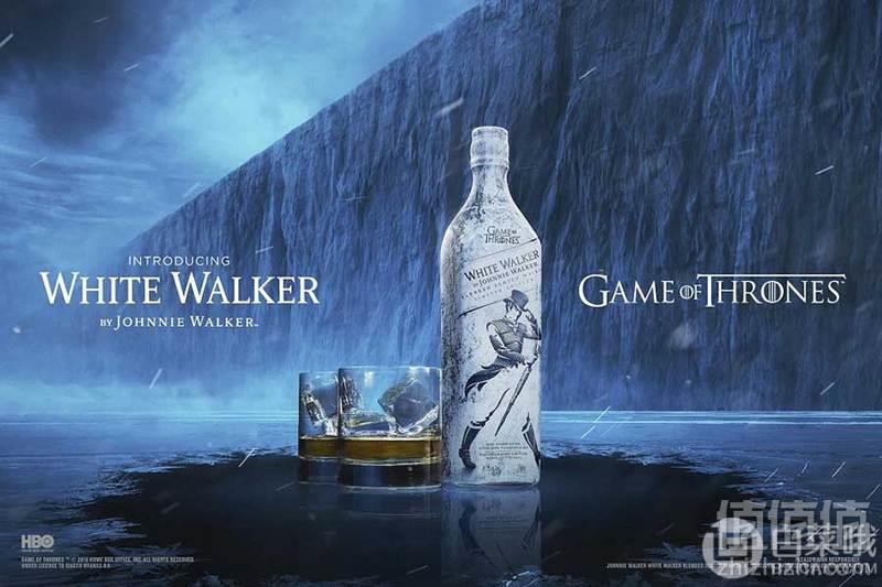 JOHNNIE WALKER 尊尼获加 权力的游戏限定版 调配苏格兰威士忌 700ml*2瓶 407.3元包邮新低203.65元/瓶（双重优惠）