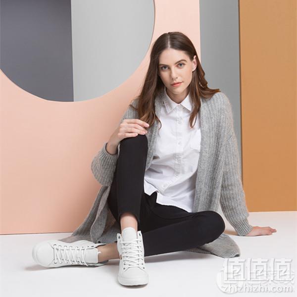 38码起，ECCO 爱步 柔酷7号 女士真皮休闲靴 Prime会员免费直邮含税到手634元（天猫旗舰店￥1698）