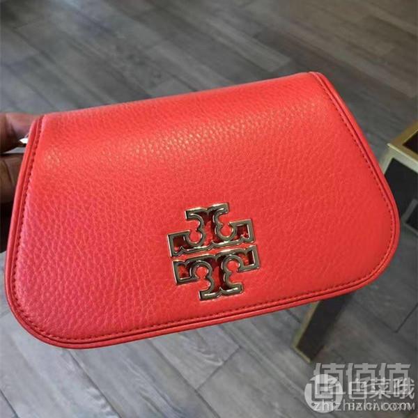 Tory Burch 托里·伯奇 Britten 女士真皮斜挎包39058 两色1195元包邮（下单5折）