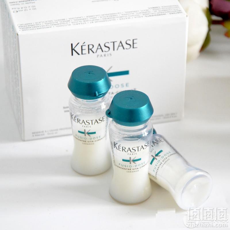 KERASTASE 卡诗 双重强化1号护发精华 10x12ml 5.3折€41.34凑单直邮到手314元