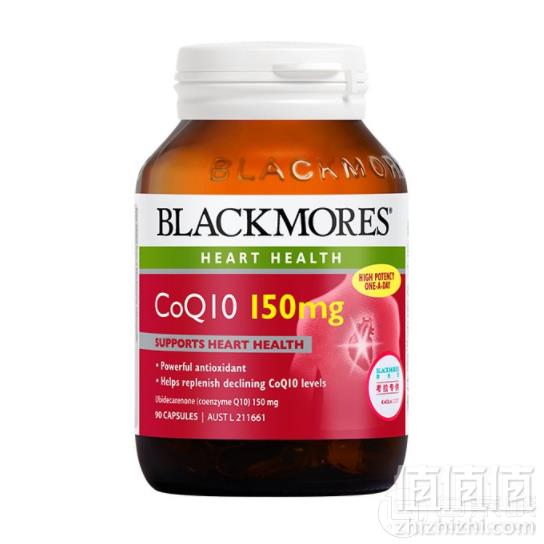 为心血管护航，Blackmores 澳佳宝 150mg 高浓度辅酶Q10胶囊 90粒129元包邮包税