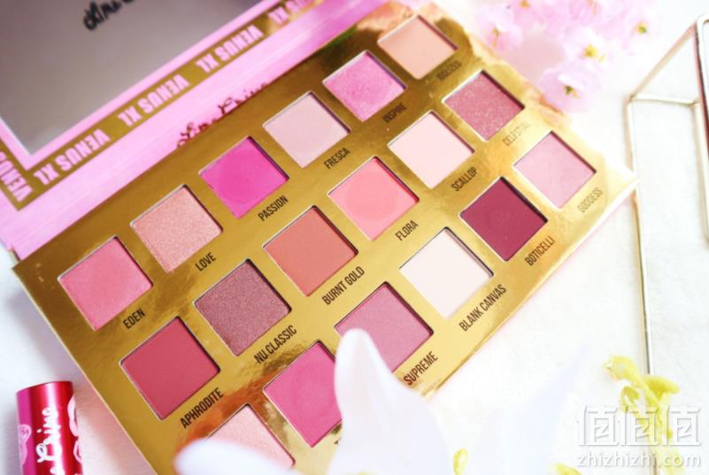 Lime Crime 独角兽 全线58折+额外95折，维纳斯 18色眼影 30g ￡30.86凑单直邮到手272元